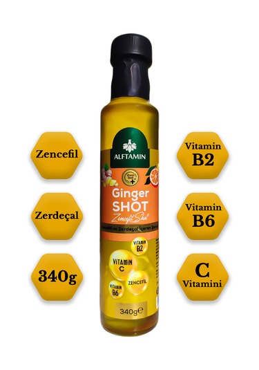 Ginger Shot Zengin İçerikli Şurup 340 G