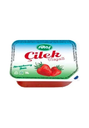 Sütaş Çilek Reçeli 120 x 20 G