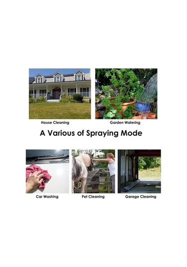 Pazly Genişletilebilir Bahçe Hortumu - Pratik, Esnek, Nozullu Zemin Yıkama, Sulama, Hayvan Temizliği