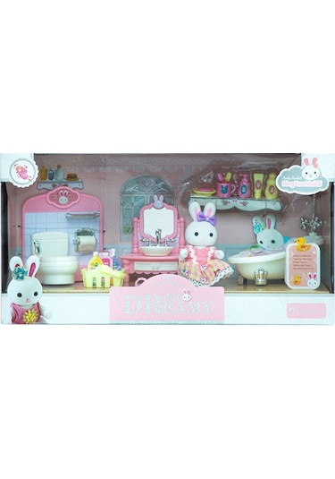 Bay Dreamy Mini Tavşan Büyük Banyo Oyun Seti Bay Dreamy
