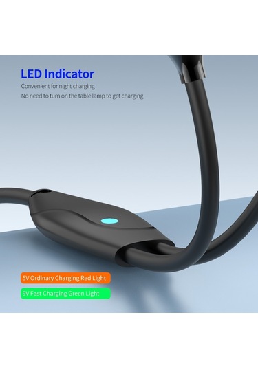 Csdake Gösterge Işıklı 2'si 1 Arada Şarj Kablosu Pd 100 W Type-c To Type-c - Lightning Veri Kablosu 1.2 M