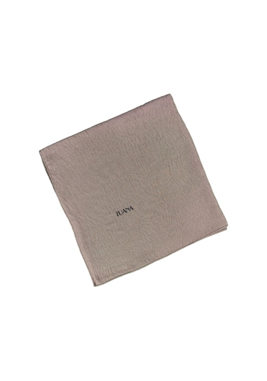 Tuana Eşarp Pamuk Jazz Eşarp 110x110cm Sütlü Kahve