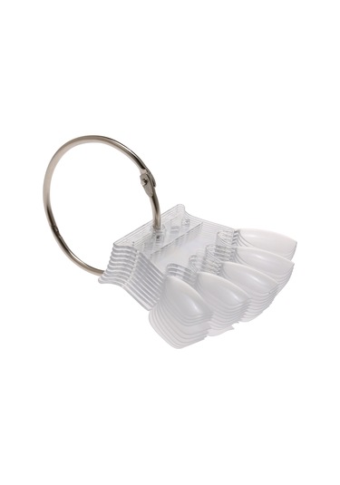 Qingmipy 10 Adet Tırnak Modeli - Transparent Plastik Egzersiz Ve Gösterim Tırnakları - Profesyonel Ve Ev Kullanıma Uygun