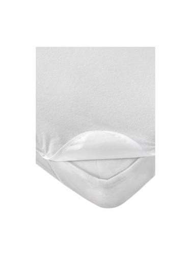 Altın Karma Sıvı Geçirmez Bebek Yatağı Alezi 70x110 Cm Yatak Koruyucu Pamuklu Köşe Lastikli Beyaz