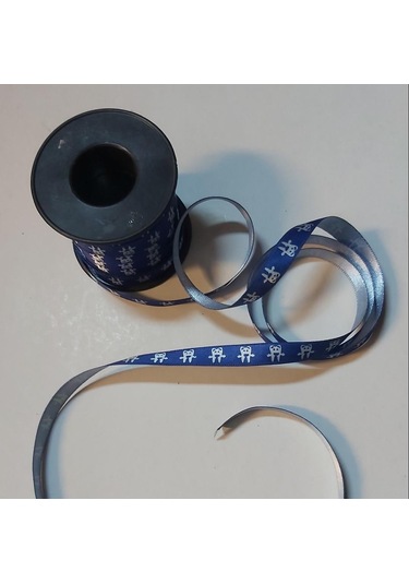 Kurdele Saten 70 Mt Diş Mavi