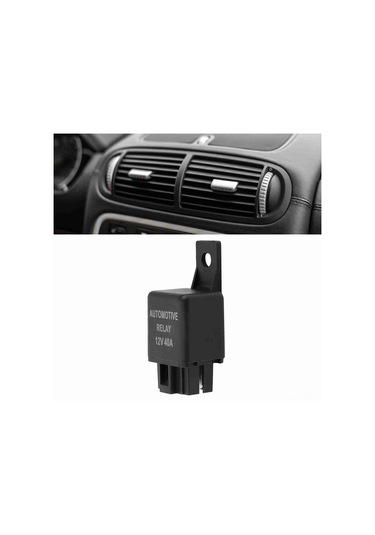 Yaozixa 12v 40a Otomobil Klima Rölesi - Tek/iki Hızlı Fan Motoru Kontrolü, Abs Kasa, Yüksek Performanslı Ve Dayanıklı