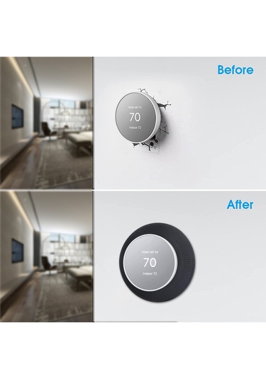 Yifomall Google Nest Termostat İçin Esnek Silikon Koruma Kılıfı - Çeşitli Renk Seçenekleri