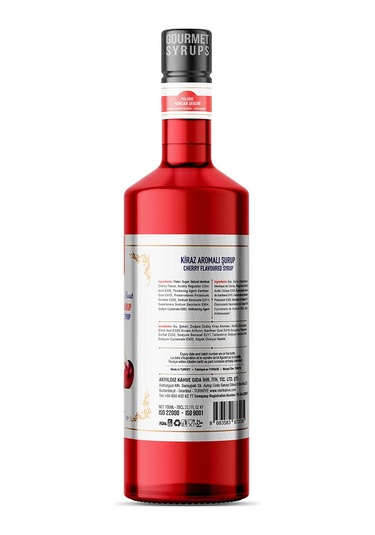Nish Kiraz Aromalı Şurup 700ml - Pet Şişe