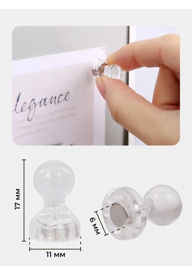 Parchment Tahtalar İçin Mıknatıslar "piyonlar", 50 Parça Set 332396064