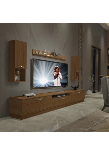 Decoraktiv Trendstyle 270da Mdf Tv Ünitesi Tv Sehpası Ceviz