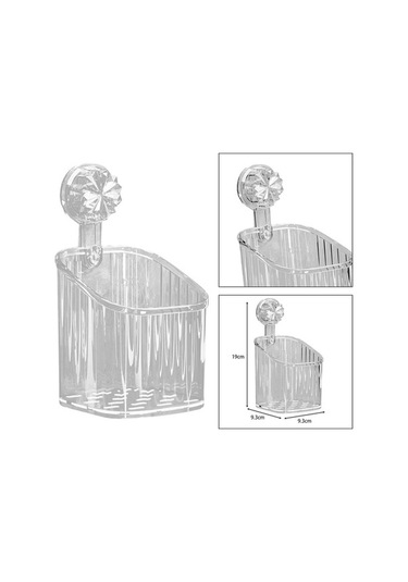 Pazly Yatak Suntek Rafı Magideal Gümüş-küçük Duş Çıkarılabilir Caddy Tj Çok Renkli