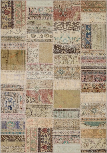 Yumuşak Ve Konforlu Patchwork Halı 230x160 Cm 6341