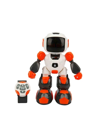 Uzaktan Kumandalı Sesli Ve Işıklı Programlanabilir Robot