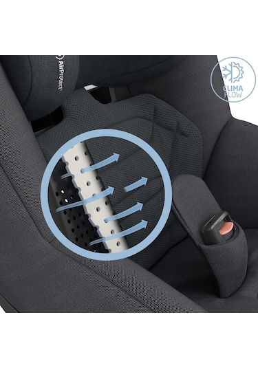 Maxi-Cosi Pearl 360 Slidetech 0-18 kg Bebek Oto Koltuğu Authentic Graphite
