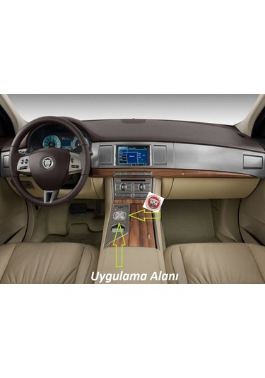 Jaguar Xe Xf Xfl Xj F-Pace Vites Butonu Panther 3M 3D Damla Epoks (532674357)