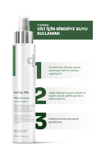 Quality Life Saf Biberiye Suyu 100 ML