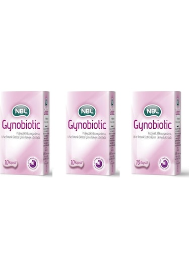 Nbl Gynobiotic 10 Kapsül 3 Adet
