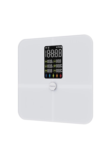 Fabcio Fitsmart Plus Bloetooth Çok Fonksiyonlu Yağ Ölçer Akıllı Tartı