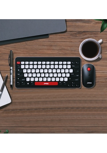 Ws681 Android Ve Smart Tv İçin Klavye Mouse Set - Kablosuz Klavye Mouse Seti Slim Kasa Optik