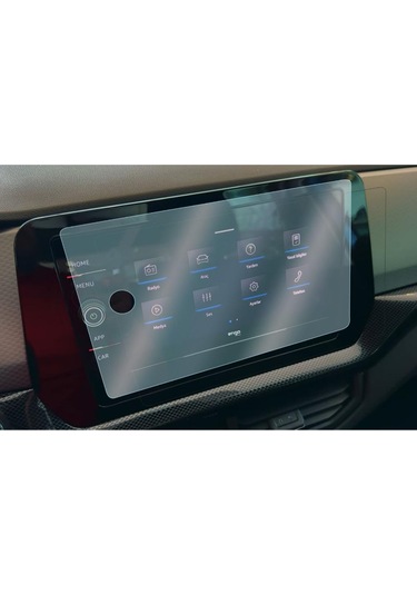 Volkswagen T-roc 8 İnç Ekran Koruyucu Tek Tuşlu Multimedya ' Sadece Ekran Koruyucu