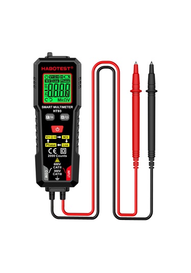 Habotest Ht93 Gerilim Test Cihazı Dijital Multimetre
