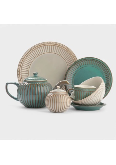 Dolana Kapaklı Seramik "retro" Şekerlik 350 Ml 430230725 Bej