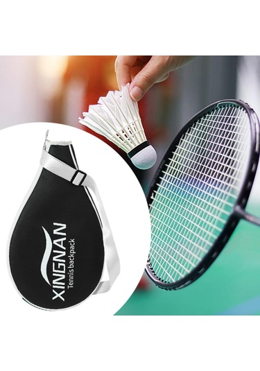 Suntek Tenis Raket Çantası Ekipman Göğüs Yetişkinler Siyah