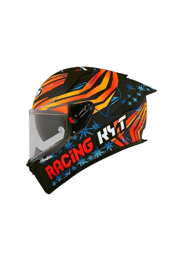 Kyt R2r Max Fernandez 2022 Edition t Motosiklet Kaskı Turuncu