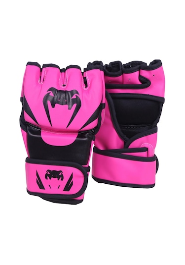 Suntek Mma Eldiven Müsabaka Dişli Su Geçirmez Boks Pembe Pembe
