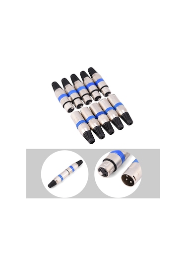 5 Çift Xlr Konnektör Yongtao