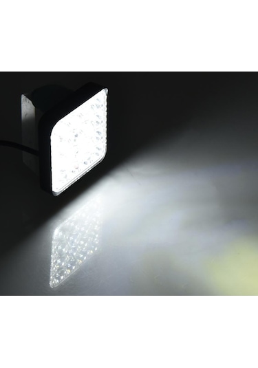 Off Road Sis Farı - Lamba 16 Led Kare Çalışma Lambası 2 Adet