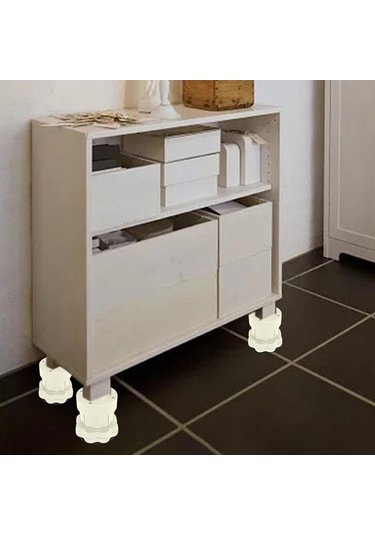 Suntek 4 Adet Mobilya Yükseltici Kabin Yükselticileri Zeminleri