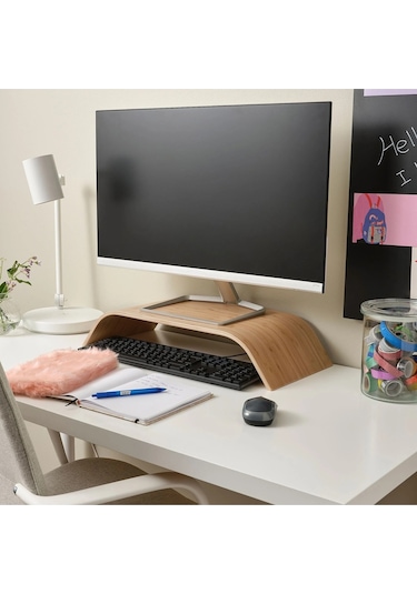 Sıgfınn Bambu Monitör Yükseltici Monitör Standı