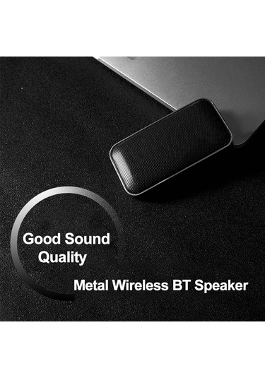 Wezone Aec Bt209 Taşınabilir Bluetooth Hoparlörü - Bluetooth 4.2, Mikrofon, Tf Kart Desteği, 5w Ses Gücü