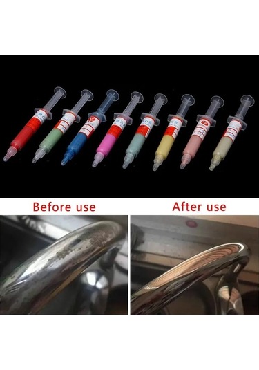 Pazly Elmas Cilalama Macunu Seti - 8 Parça Yağ Bazlı Mücevher & Metal Parlatma Macunu W0.5-w10