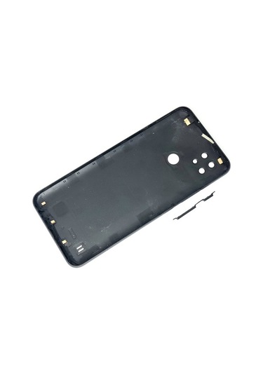 Oppo Realme C21 Kasa Arka Pil Batarya Kapağı Siyah Siyah