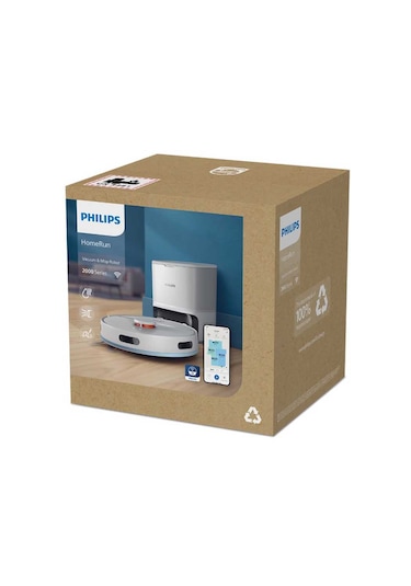 Philips XU2100/25 2000 Serisi Robot Elektrikli Süpürge Beyaz