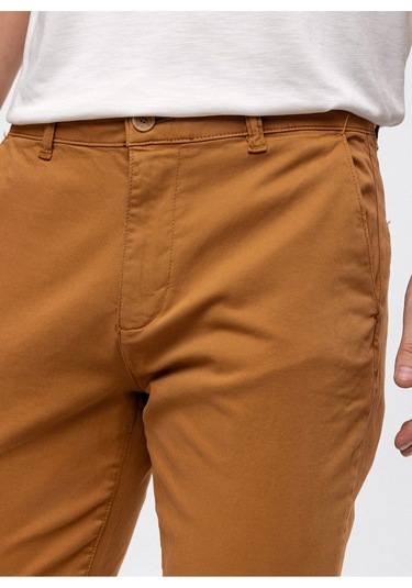 Back And Bond Normal Bel Normal Paça Slim Fit Vizon Erkek Pantolon B33w32005 Vizon