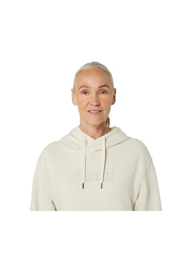 Asics ASICS LOGO OTH HOODIE Bej Women Sweatshirt 2032C845-200