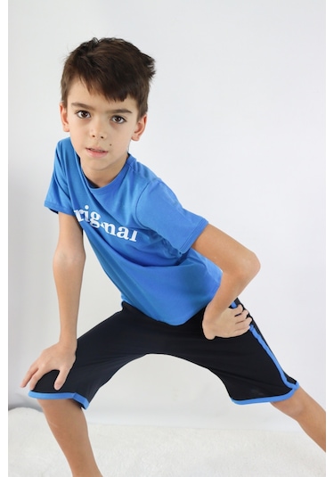 Erkek Çocuk Baskılı Basic Kaprili Takım 1-9 Yaş 001