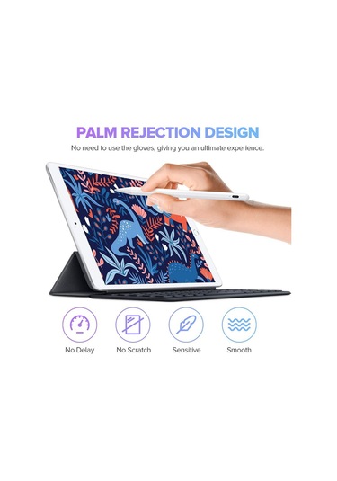 İpad İçin Yp0016 Yanlış Dokunma Önleyici Manyetik Kapasitif Stylus Kalem Siyah