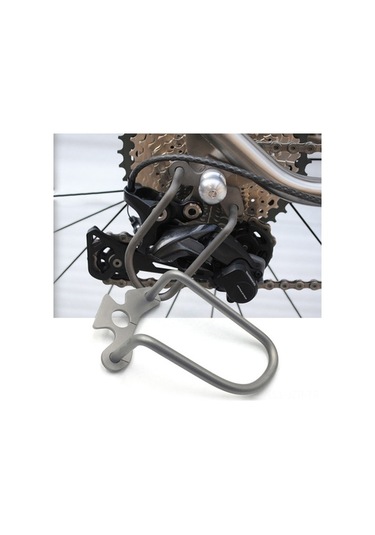 Artfulabode Vites Vites Shimano Raf Koruyucu Koruyucu Koruyucu İçin Gümüş Değiştirme Bisiklet Arka Arka Alüminyum Alaşımlı Ko Gümüş