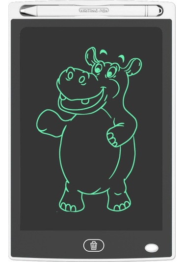 Snapbuy 8.5 İnç Lcd Çocuk Yazı Ve Çizim Tableti, Erken Eğitim Ve Uzaktan Öğrenim İçin El Yazı Tahtası Beyaz