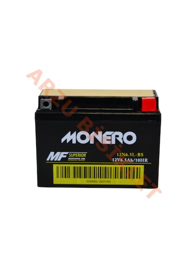 Yuki Snoopy Akü12 V 6.5 Amper Monero Akü. Motosiklet Aküsü