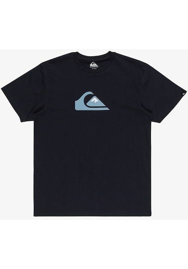 Quiksilver Comp Logo Erkek Tişört Eqyzt07658-17726 Lacivert