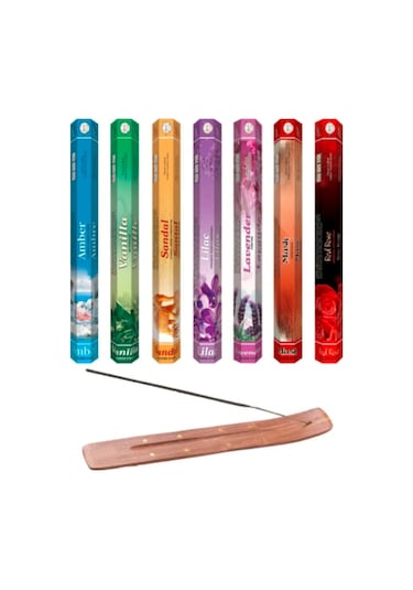 Flute 140 Adet Karışık Tütsü + Tütsülük