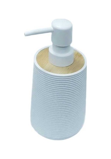 Bosphorusboutique02 Suntek Otel Çamaşır Odası Sabunluk, Beyaz, Boş Sıvı, Pratik Tasarım Beyaz