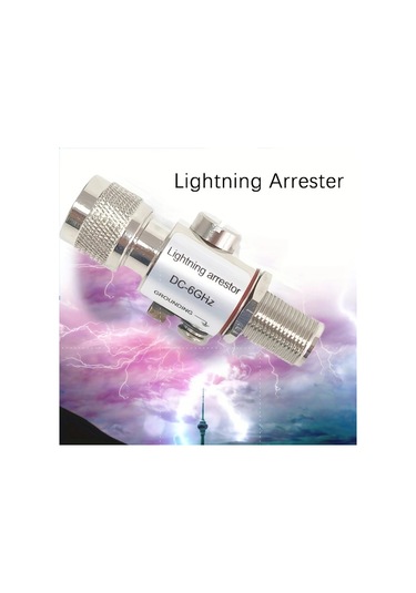 Wangxi 0-6 Ghz Koaksiyel Yıldırım Arrester N-male N-female Anten Koruma 4g 5g Wi-fi