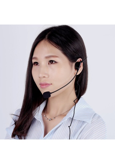 Neevoyu Serbest Elden Kullanıma Uygun Evrensel Kulaklık Mikrofonu - Tek Yönlü Ses Alımı, Gıcırdatlı Tasarım, 3.5mm Bağlantı, Sesten Çıkarım, Öğretim/stüdyo Kullanıma Uygun