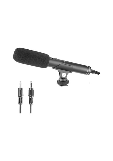 Wondernest Yelangu Ylg1401a Çift Arka Kutuplu Kondenser Av Tüfeği Mikrofon, Dslr Ve Dv Kamera İçin Profesyonel,